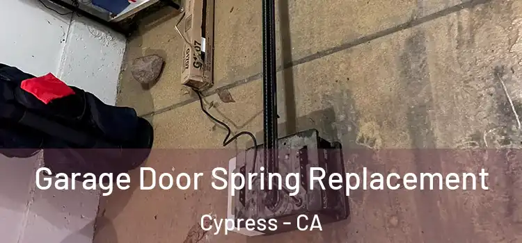  Garage Door Spring Replacement Cypress - CA