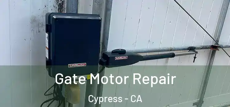Gate Motor Repair Cypress - CA