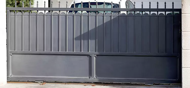 Metal Driveway Gate Installation Cypress