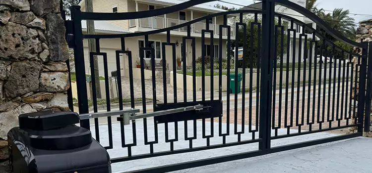 Swing Gate Opener with Keypad Cypress